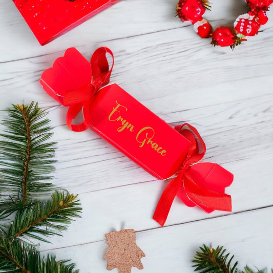 Personalised Christmas cracker (empty)