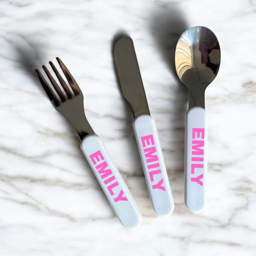 KIDS PERSONALISED CUTLERY SETS