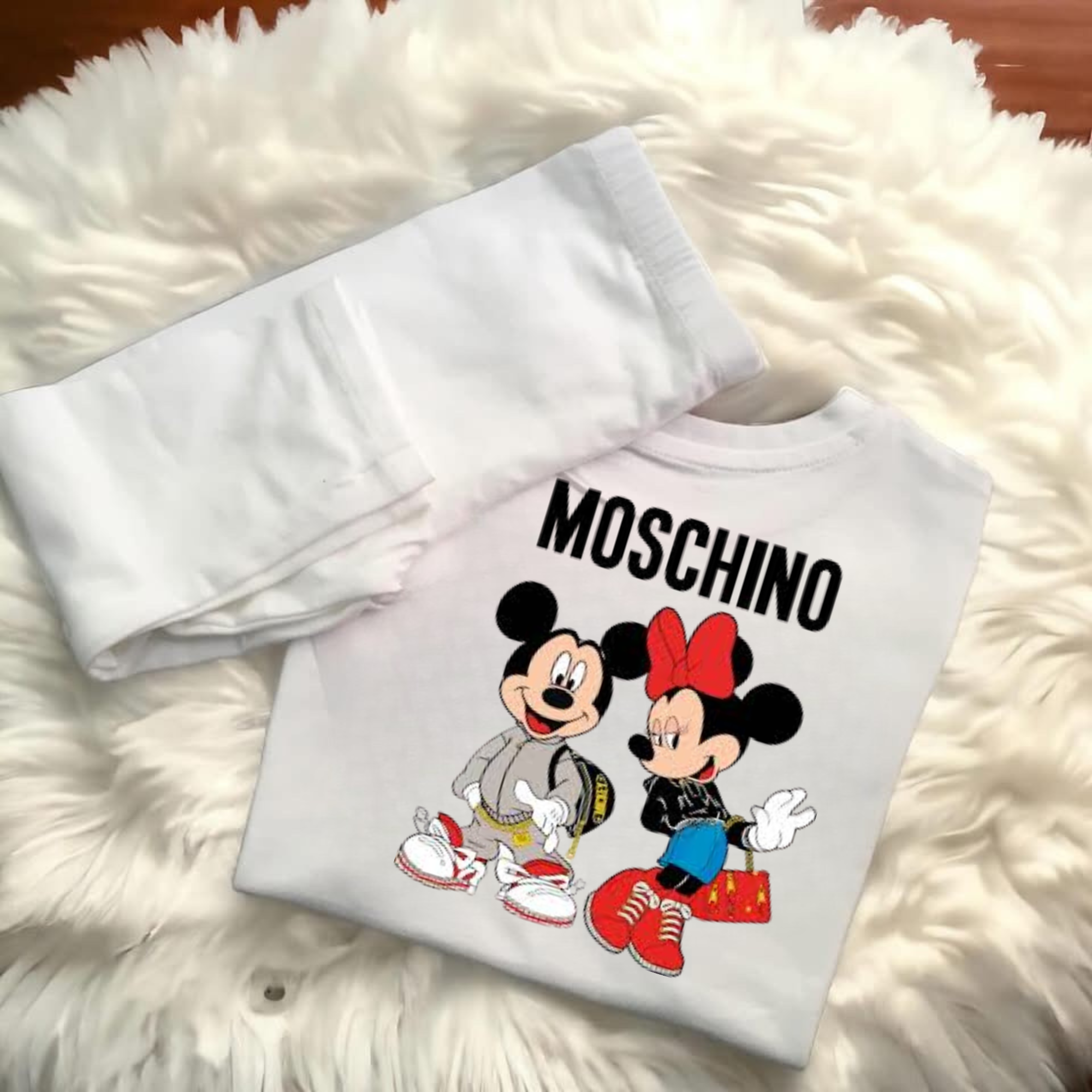 2 MOUSE MOSCHNO LEGGINGS SET