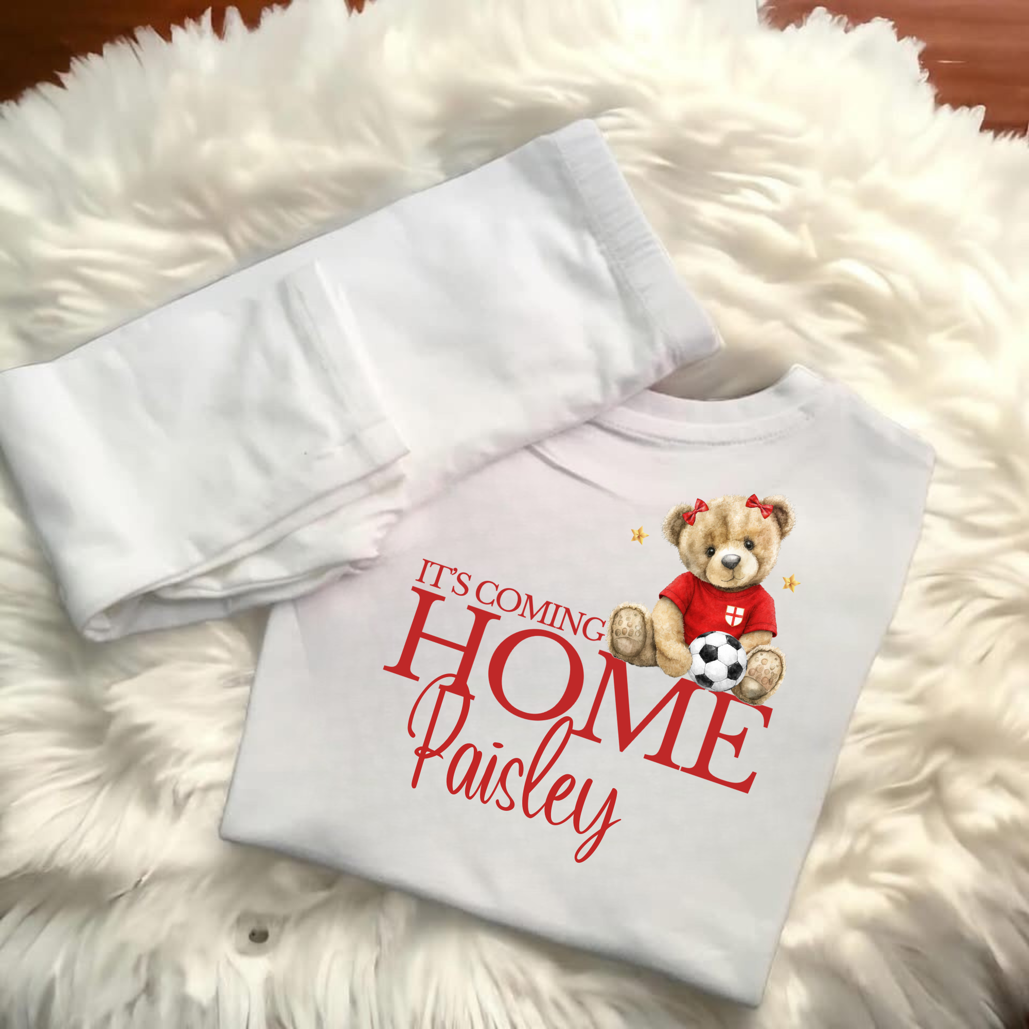 ITS COMMING HOME PERSONALISED LEGGINGS SET