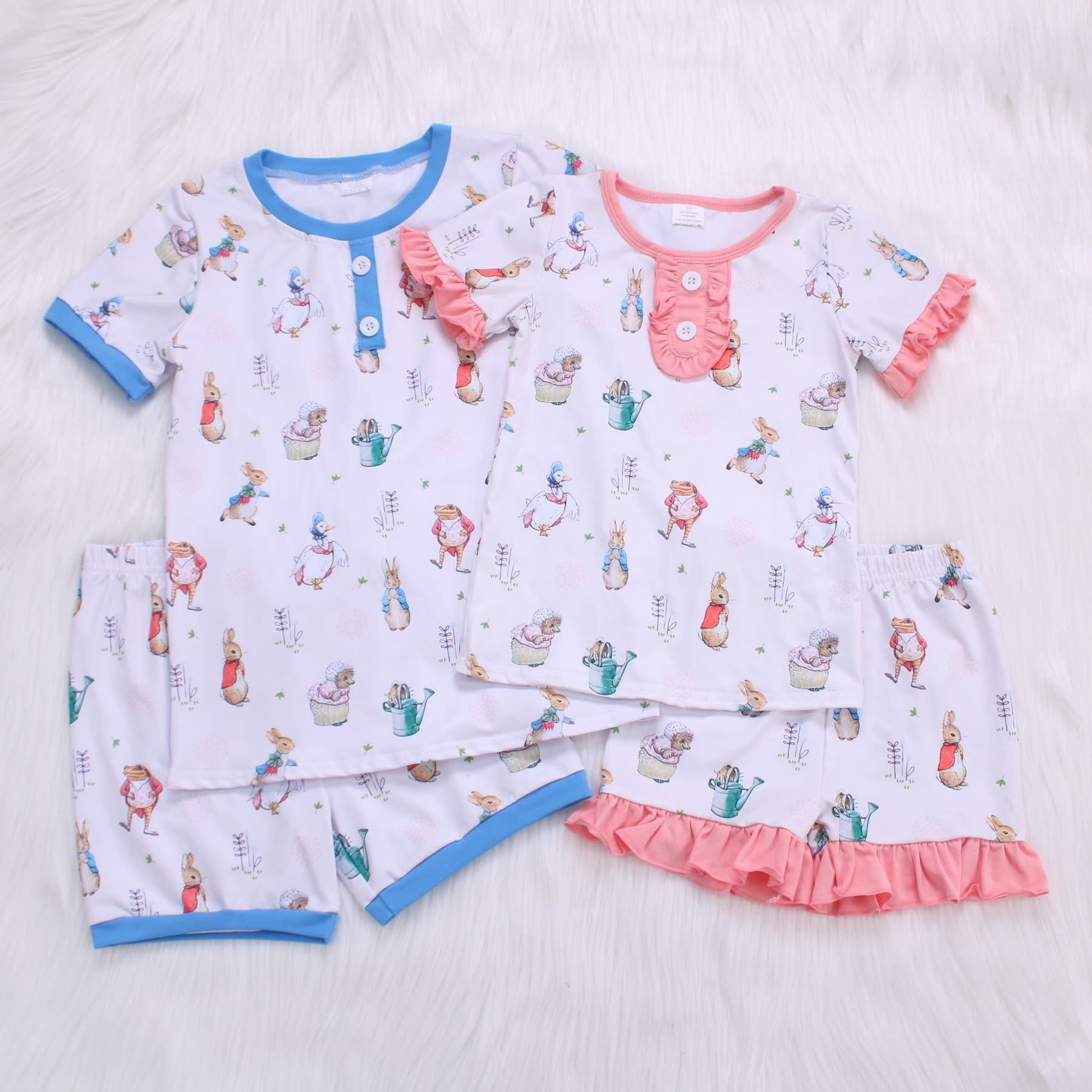 BOY/GIRL MATCHING EASTER PYJAMAS