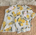 LEMONS SHORTS SET AND DRESS BUNDLE