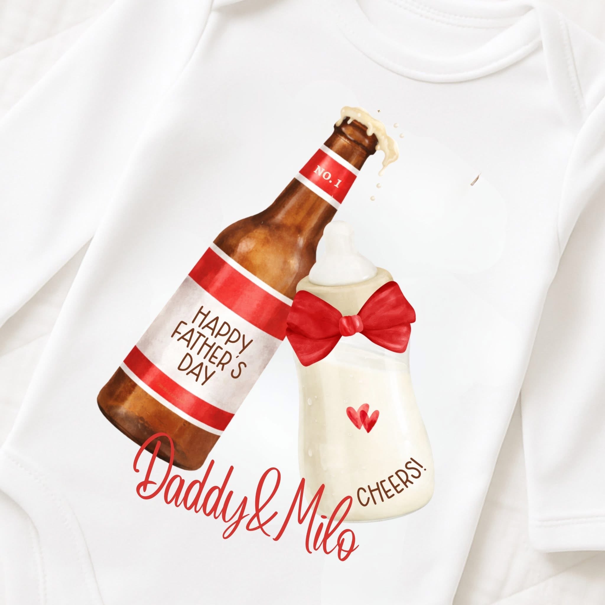 CHEERS BOTTLES PERSONALISED VEST