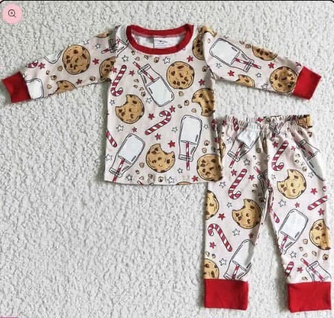 BOY/GIRL MATCHING COOKIE PJS (please read description before ordering)