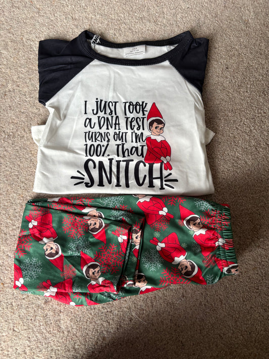 Elf pyjamas