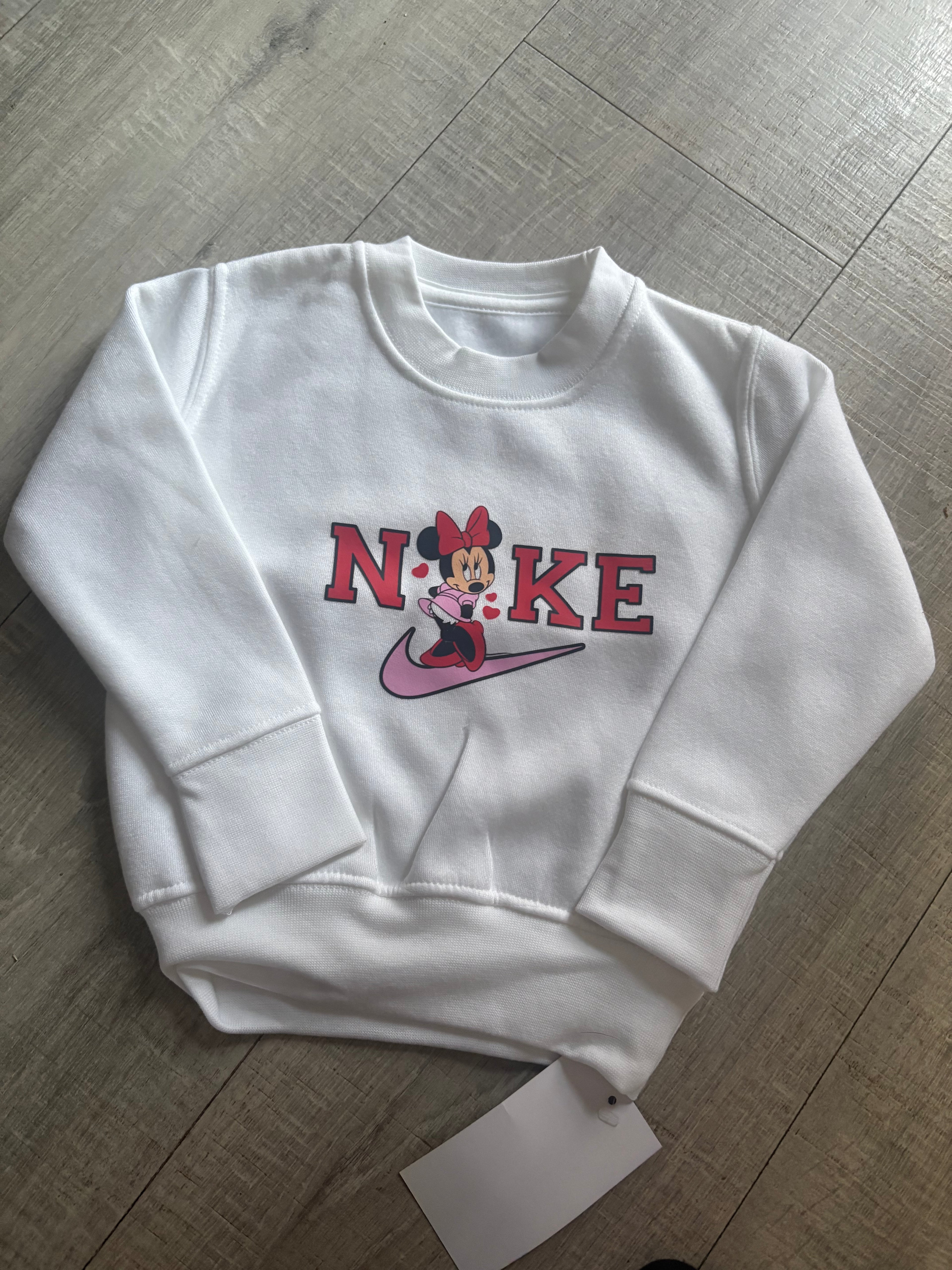 LITTLE MOUSE FLEECED LINE JUMPER 6/12m