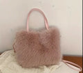 BABY PINK SUPER FLUFF MULTI-WAY BAG