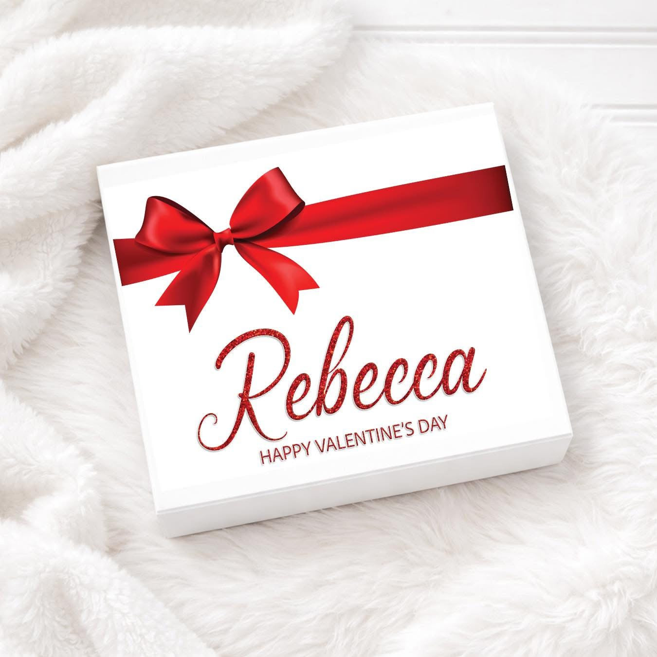 PERSONALISED MAGNETIC VALENTINES GIFT BOX