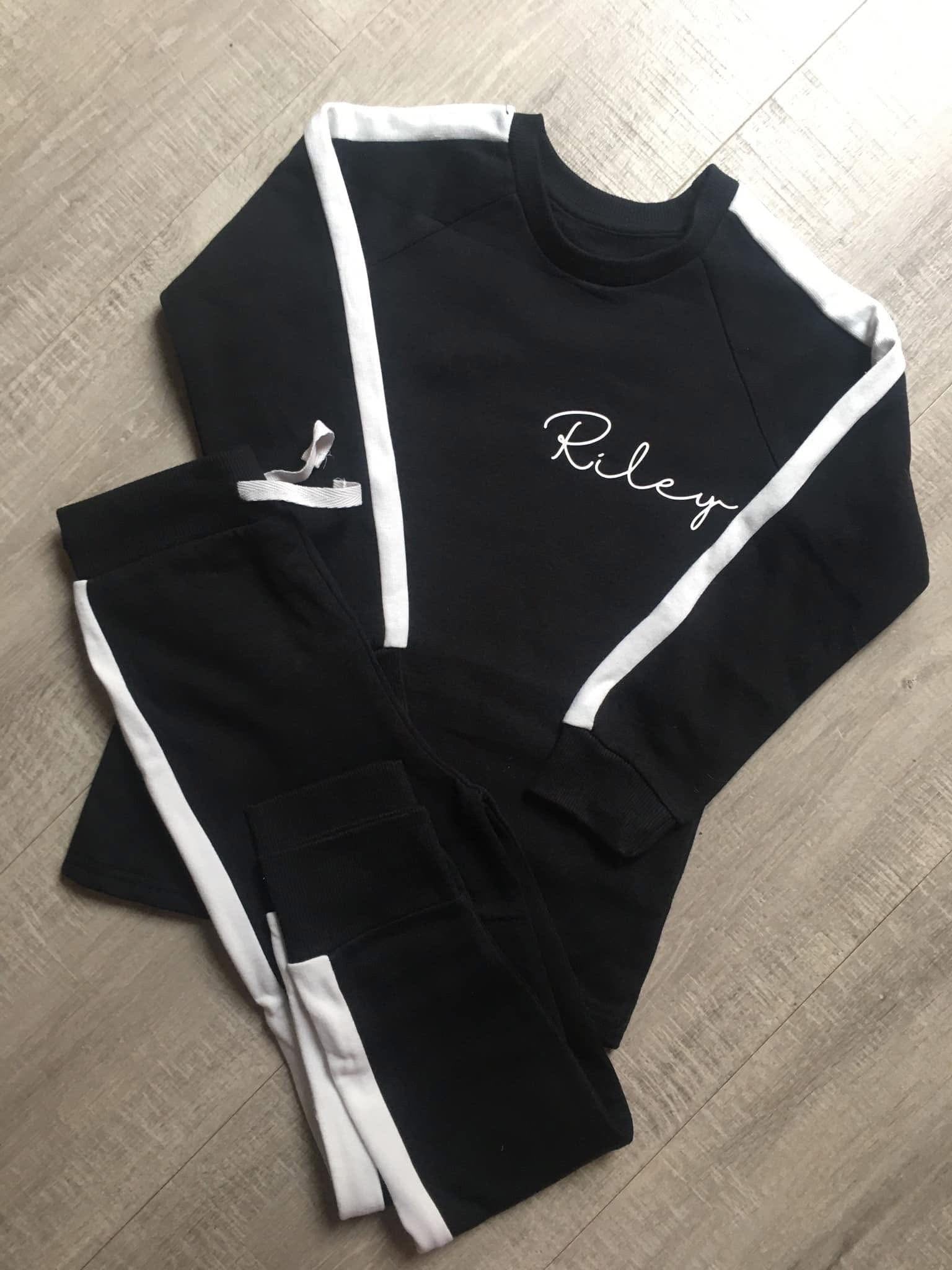 PERSONALISED FLEECED LINED TRACKSUIT