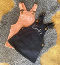 PERSONALISED DUNGAREE DRESS
