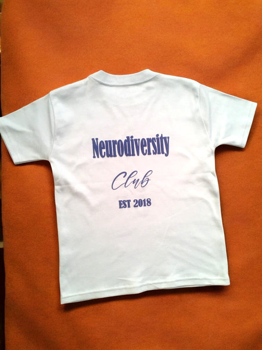 Neurodiversity Club Personalised EST DATE T-shirt (multiple colours