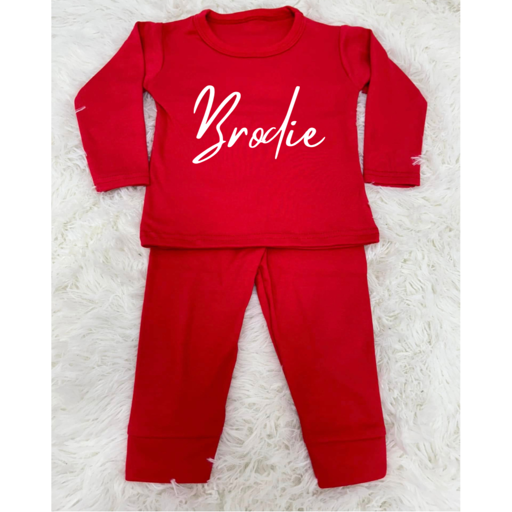Personalised 100% Cotton Loungwear