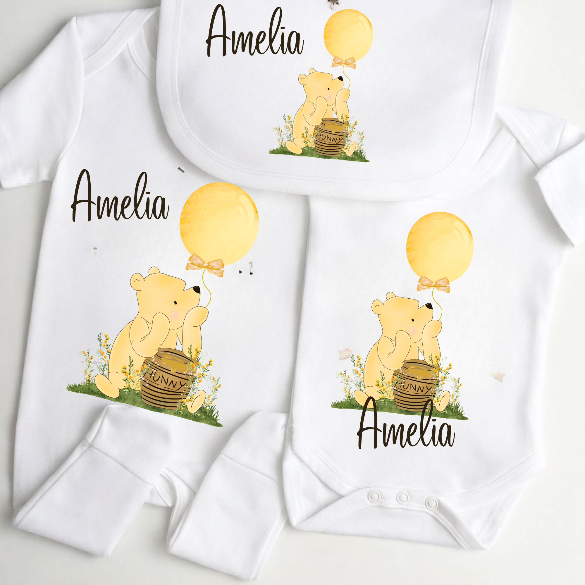 PERSONALISED POOH BEAR