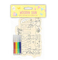 COLOUR YOUR OWN EASTER WOODEN SIGN