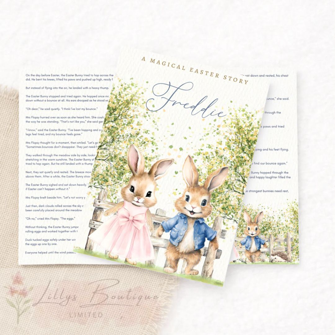 PERSONALISED EASTER STORY BOOKLET