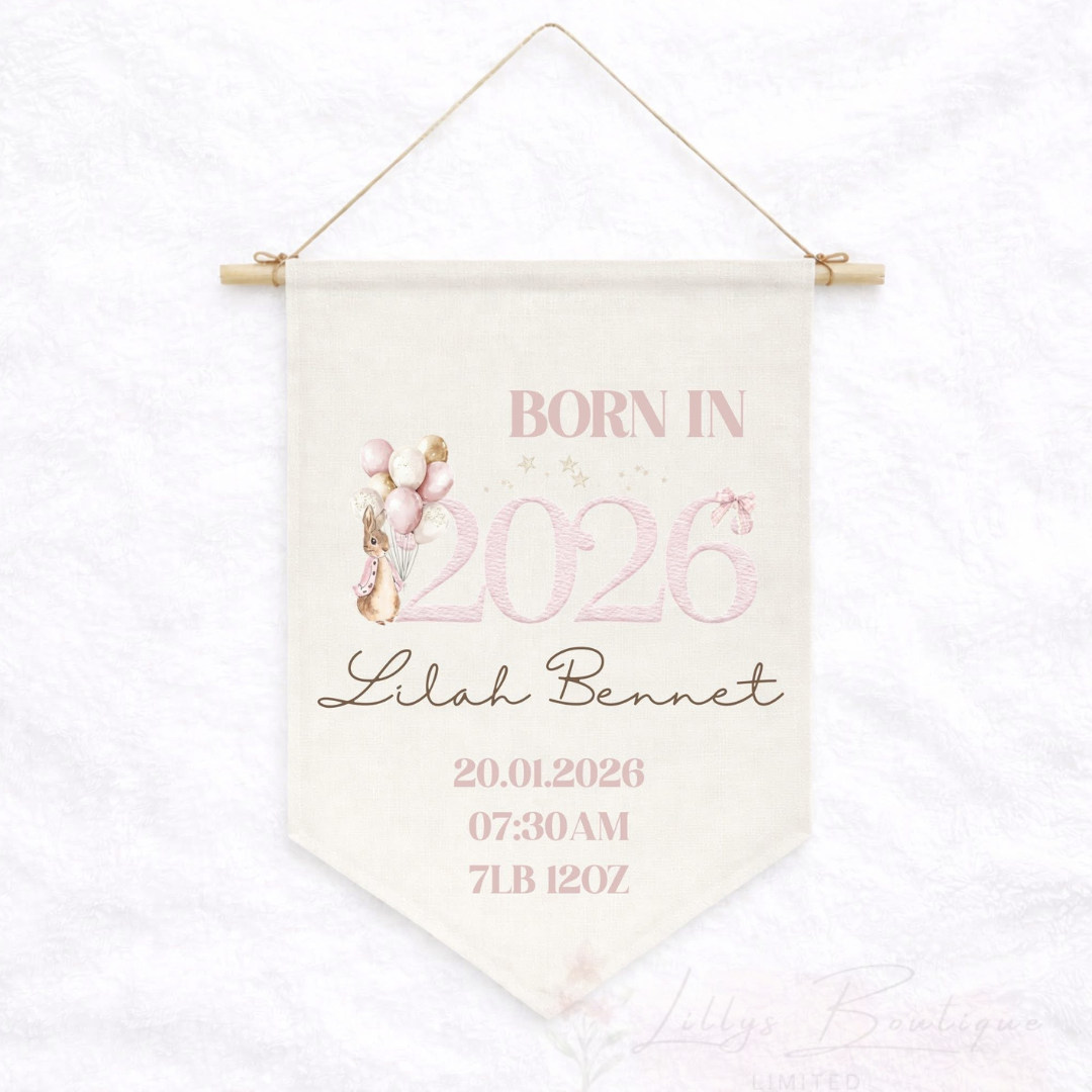 BORN IN 2026 HANGING PENDANT