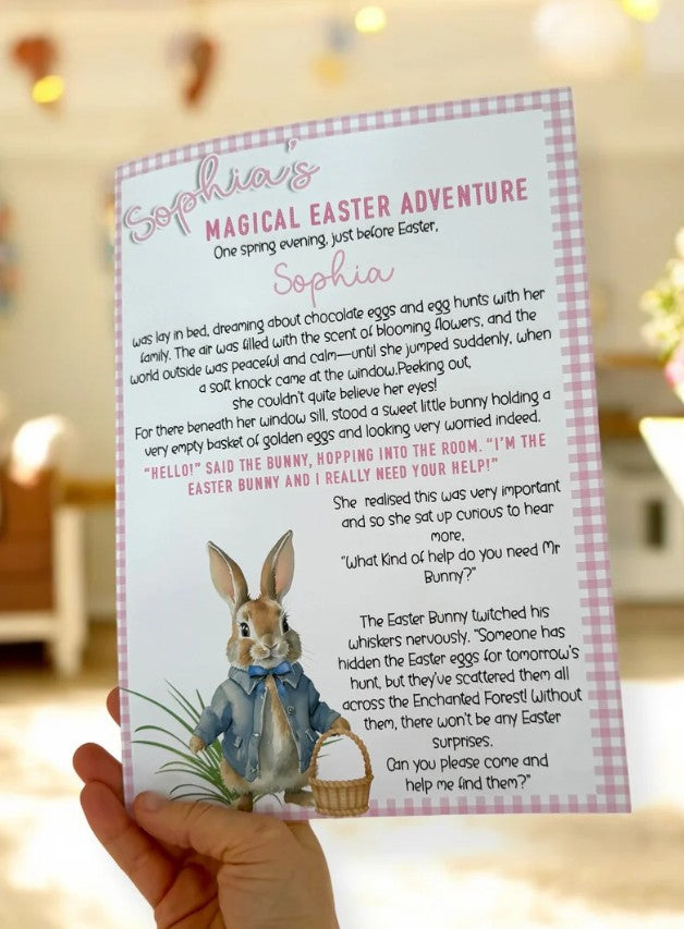 A4 PERSONALISED EASTER STORY