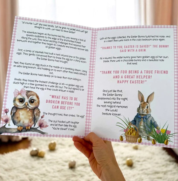 A4 PERSONALISED EASTER STORY