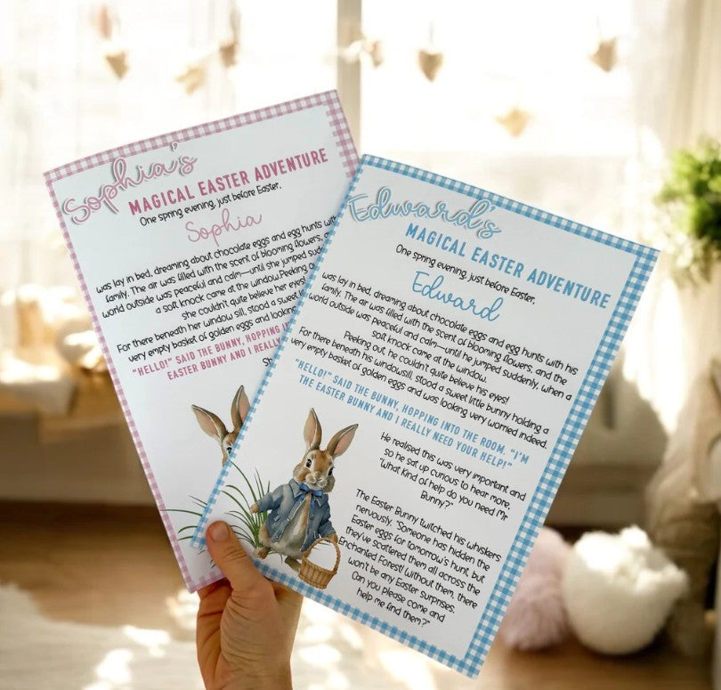 A4 PERSONALISED EASTER STORY