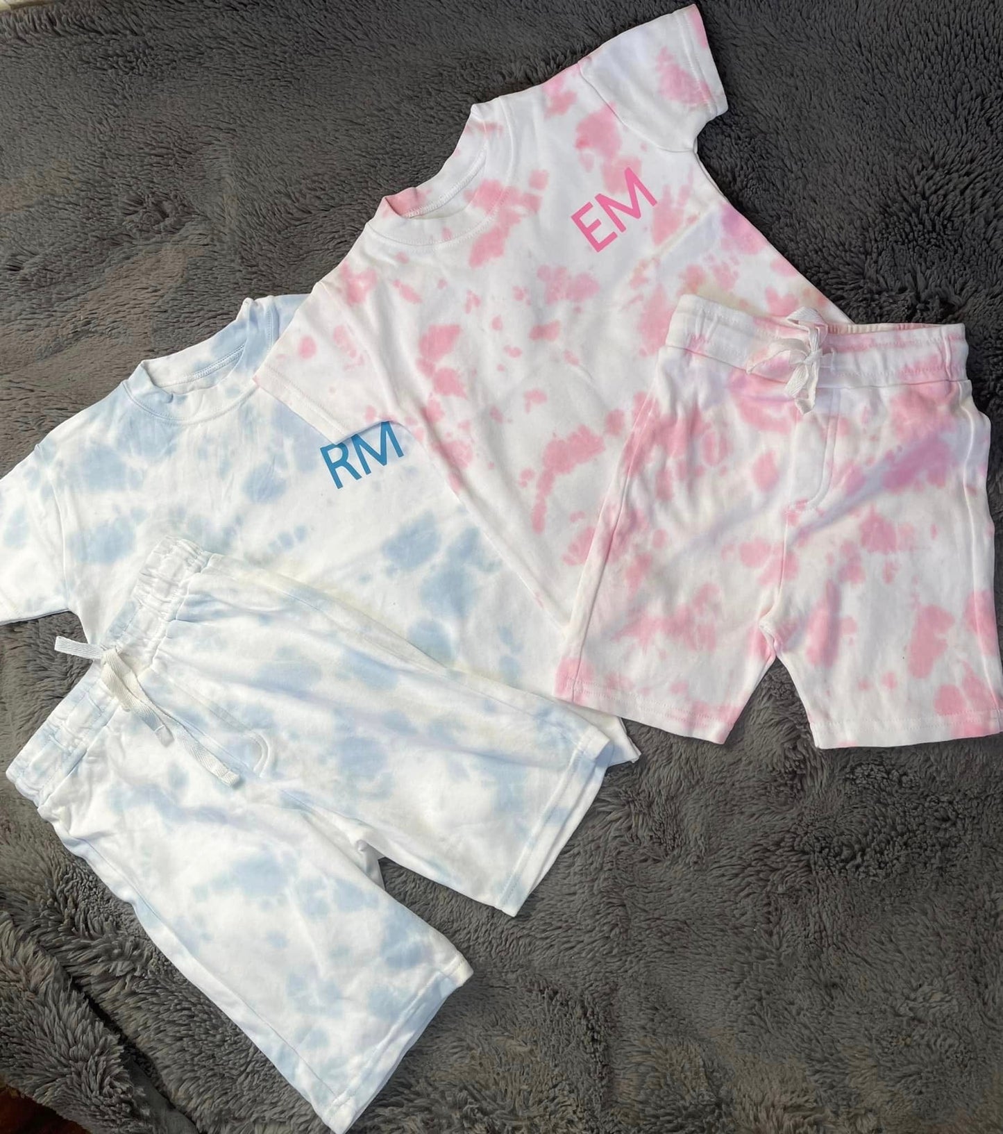 Personalised Tye Dye Initial Set