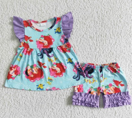 Under the Sea Shorts Set